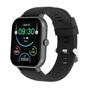 Awei H25 Vattenresistent Smartwatch - IP67, Bluetooth 5.1 - Svart