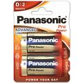 Panasonic Pro Power LR20/D-batterier - 2 st.